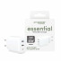 empower by PanzerGlass essential Ladegerät | 45W | inkl. 2 x USB-C/EU Anschluss | silber weiß | EM27599