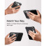 ESR Atelier Leder Magnet Case mit Stash Stand | Apple iPhone Duo | schwarz | 1A90600202