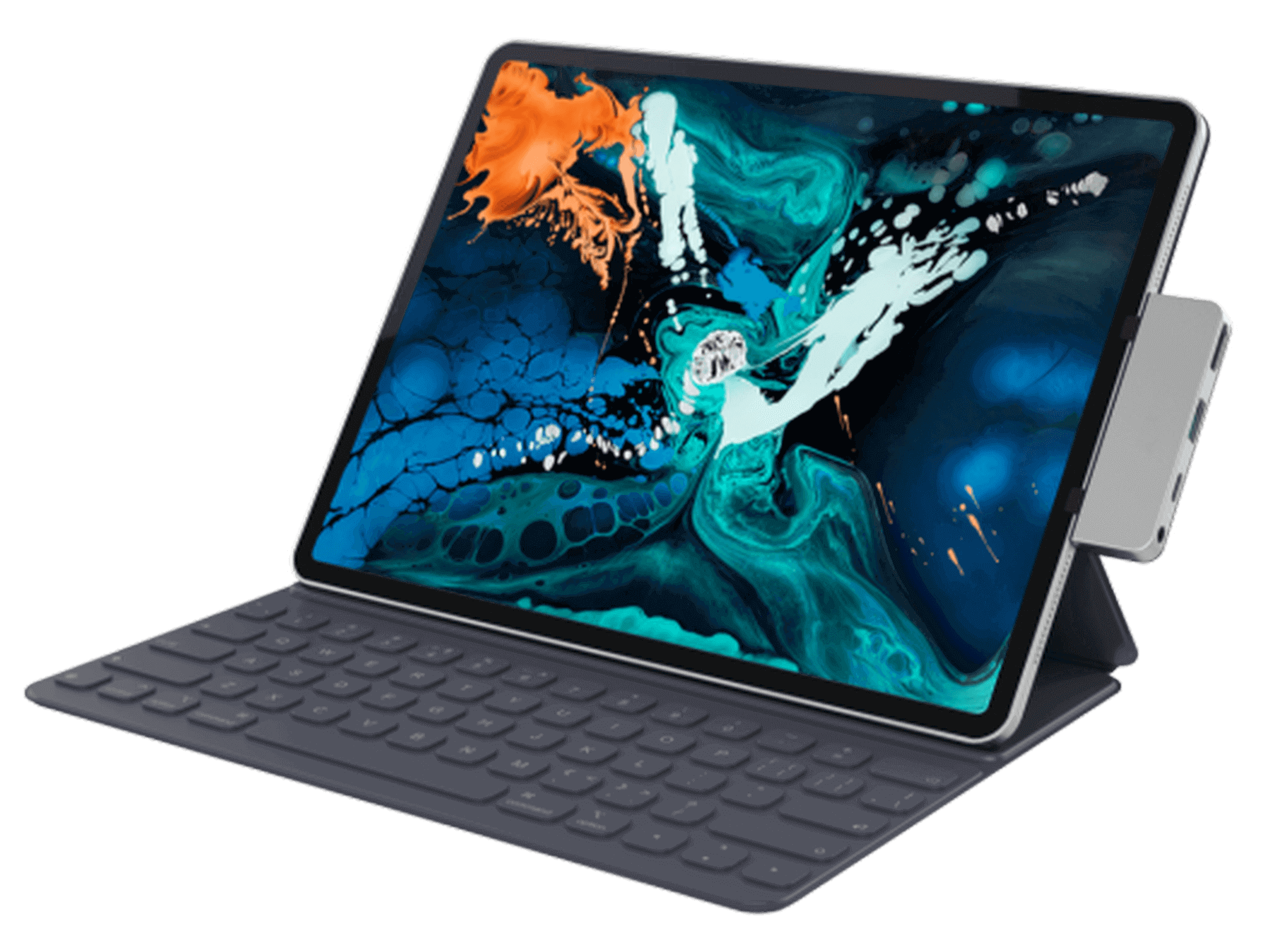 Hyperdrive Hub 4 In 1 Apple Ipad Pro 11 12 9 2018 2020 Silver Hd319e Silver