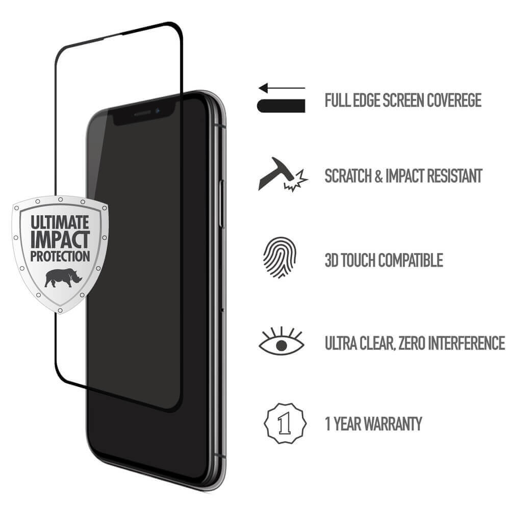 Skech Frontier Full Fit 2 5d Tempered Glass Screen Protector