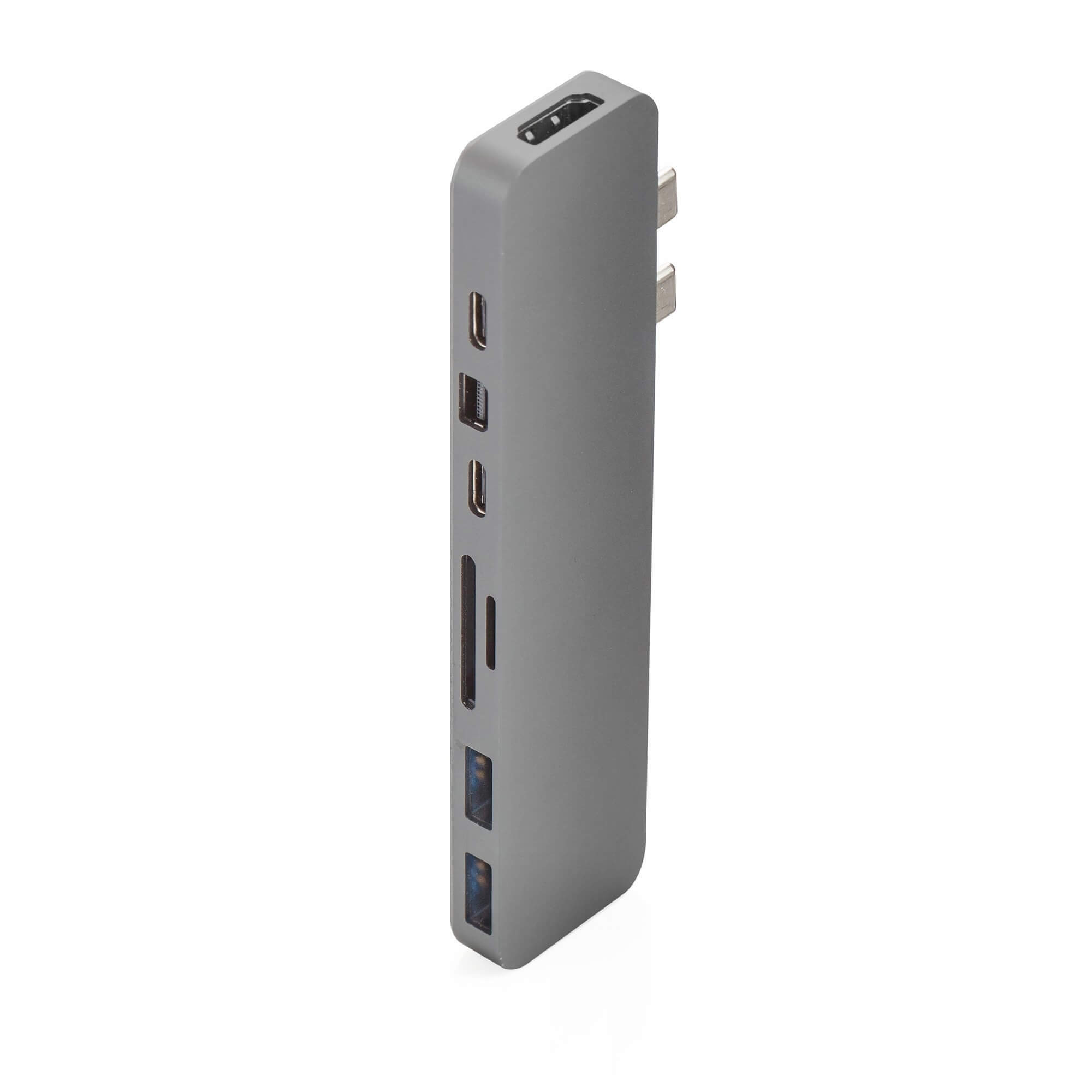 Hyperdrive Pro Hub 8 In 2 Apple Macbook Pro 13 15 16 2016 2019 Space Grey Gn28d Gray Usb C Usb Type C Data Exchange Category