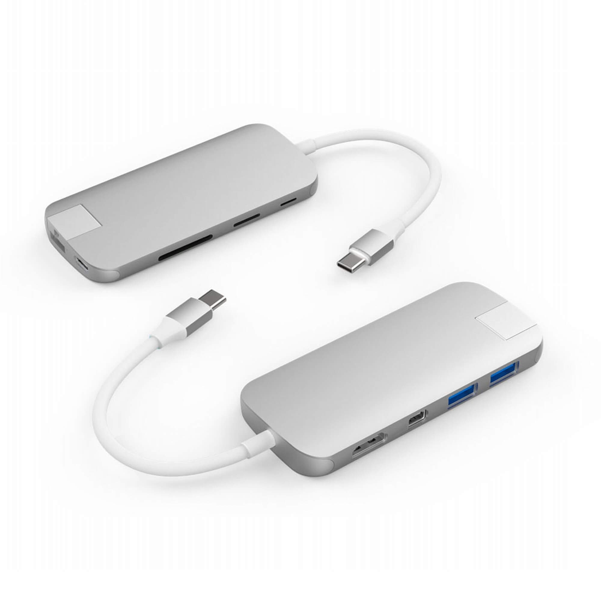 Hyperdrive Slim Hub 8 In 1 Apple Macbook Usb C Notebooks Silver Hd247b Silver Usb C Usb Type C Data Exchange Category