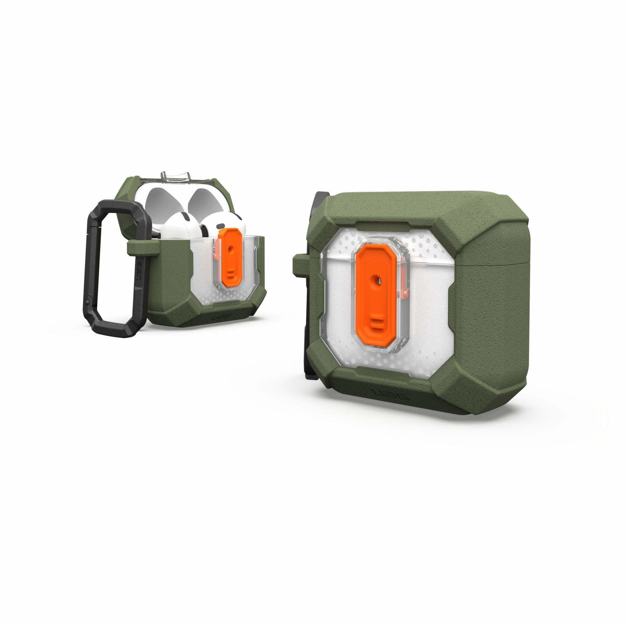 早割クーポン！ Gear Armor Urban UAG Plasma AirPods/AirTags/Watch  - Apple - AirPods - Protection - 104129117272 | drab/clear  olive | 2024) (4 AirPods Apple | Case イヤホン