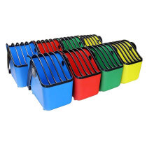 LocknCharge Large Basket Tragekorb | bis 13" | 8 Stück | blau, gelb, grün, rot | bulk | LNC7055