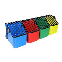 LocknCharge Large Basket Tragekorb | bis 13" | 4 Stück | blau, gelb, grün, rot | bulk | LNC7056