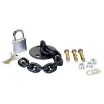 LocknCharge Lock Down Anchor Kit with padlock | for Carrier/Joey | black | bulk | LNC10010