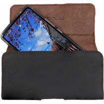 honju horizon Smooth Leather Belt Case | Universal 5XL | black | bulk | 62078