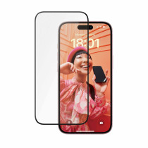 PanzerGlass Ceramic Screen Protector Glass | Ultra-Wide Fit with EasyAligner | Apple iPhone 15 | 2837