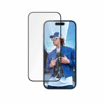 PanzerGlass Ceramic Screen Protector Glass | Ultra-Wide Fit with EasyAligner | Apple iPhone 16/15 | 2853