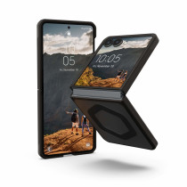 UAG Urban Armor Gear Mouve Case with Magnetic-Module | Samsung Galaxy Z Flip7 | ash (grey clear)/black | 214504113131