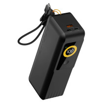 Xtorm NextGen6 PowerBank | 27.000 mAh | 140W / PD / 2x USB-C / 1x USB-A / built-in USB-C cable | black | XNG271W140