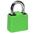 LocknCharge Resettable Keyless Padlock combination lock | for Carrier | Silicone covered | bulk | LNC10128