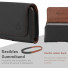 honju horizon Smooth Leather Belt Case | Samsung | black | bulk | 61922