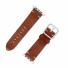 JT Berlin Watchband Alex Vintage | Apple Watch Ultra/42/44/45mm | brown - stainless steel | M/L | 10712