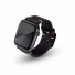 JT Berlin Watchband Alex Vintage | Apple Watch Ultra/42/44/45mm | black - stainless steel space black | S/M | 10626