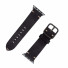 JT Berlin Watchband Alex Vintage | Apple Watch Ultra/42/44/45mm | black - Aluminium space grey | M/L | 10710