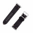 JT Berlin Watchband Alex Vintage | Apple Watch Ultra/42/44/45mm | black - stainless steel | S/M | 10625