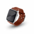 JT Berlin Watchband Alex Vintage | Apple Watch Ultra/42/44/45mm | brown - Aluminium silver | S/M | 10634