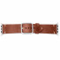 JT Berlin Watchband Alex Vintage | Apple Watch Ultra/42/44/45mm | brown - stainless steel | S/M | 10631