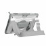 UAG Urban Armor Gear Plasma Healthcare Handstrap & Kickstand Case | Microsoft Surface Go 4/3/2/1 | bulk | grey | 321073B14130