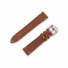 JT Berlin Watchband Alex II Vintage | Universal 20mm wide | brown - stainless steel | M | 10845