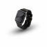 JT Berlin Watchband Alex II Vintage | Apple Watch Ultra/42/44/45mm | black - Aluminium space grey | M | 10824