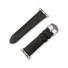 JT Berlin Watchband Wannsee | Apple Watch Ultra/42/44/45mm | black - Aluminium silver | M | 10841