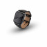JT Berlin Watchband Charlie | Apple Watch Ultra/42/44/45mm | black - stainless steel space black | M | 10838