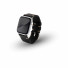 JT Berlin Watchband Alex II Vintage | Apple Watch Ultra/42/44/45mm | black - stainless steel | M | 10828