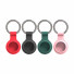 JT Berlin Key Rings | Apple AirTag | black/red/green/pink | 4 Pack | 10810