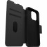 Otterbox Strada MagSafe Series Leather-Case | Apple iPhone 15 Pro Max | Shadow - black | 77-93568