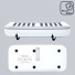 Beam Mobile Healthcare 10-Slot Battery Charge Dock | Apple iPhone SE (2022 & 2020) | white | bulk | GM-387